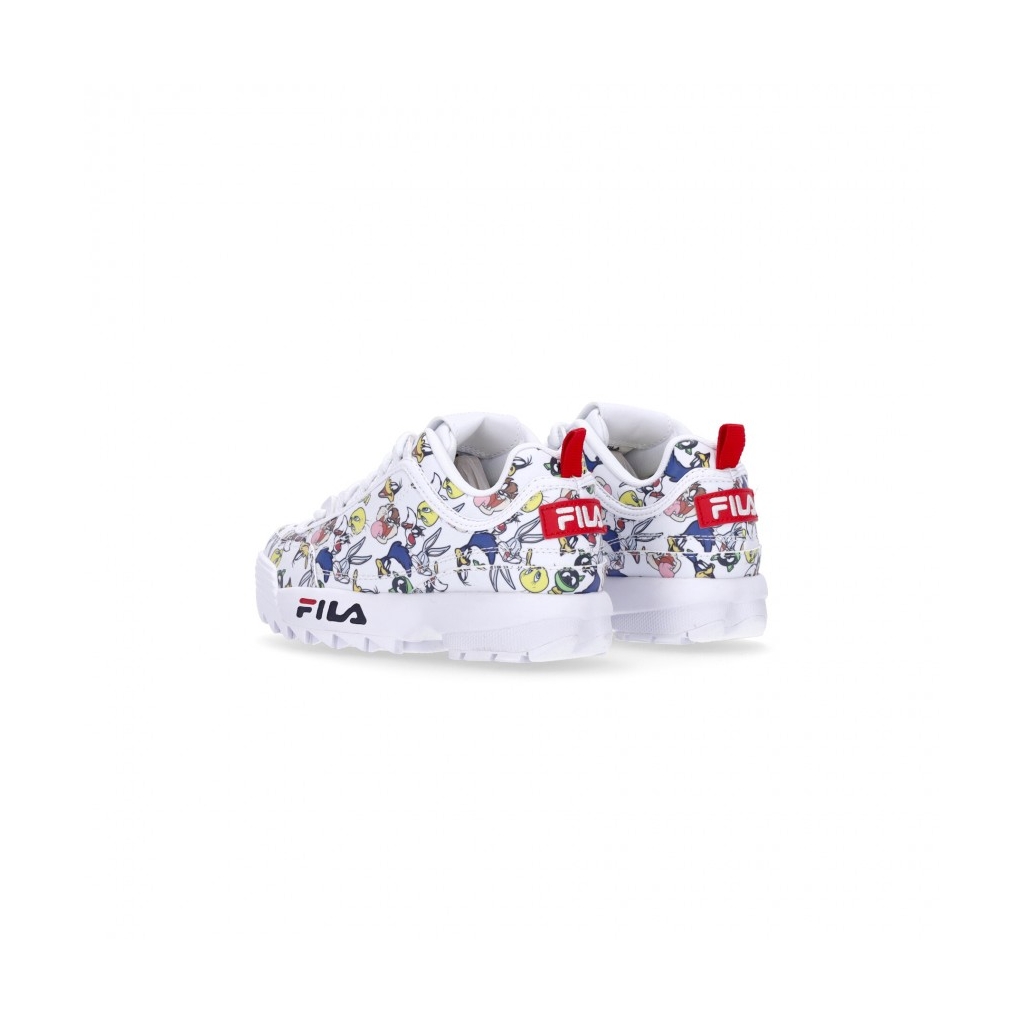 scarpa bassa bambino wb disruptor aop kids x looney tunes WHITE