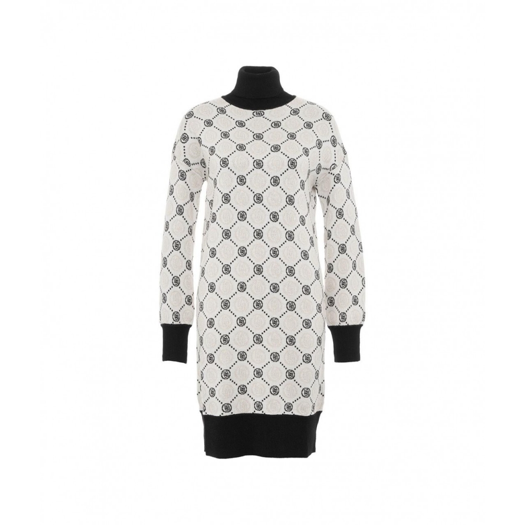 Abito in on sale maglia bianco