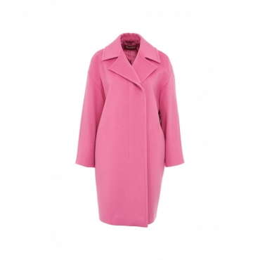 Cappotto in lana vergine Naro pink