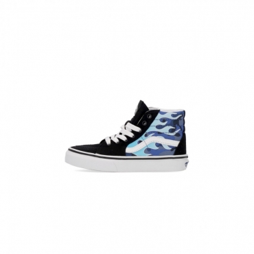 scarpa alta bambino sk8-hi camo flame BLUE/ICE CAMO