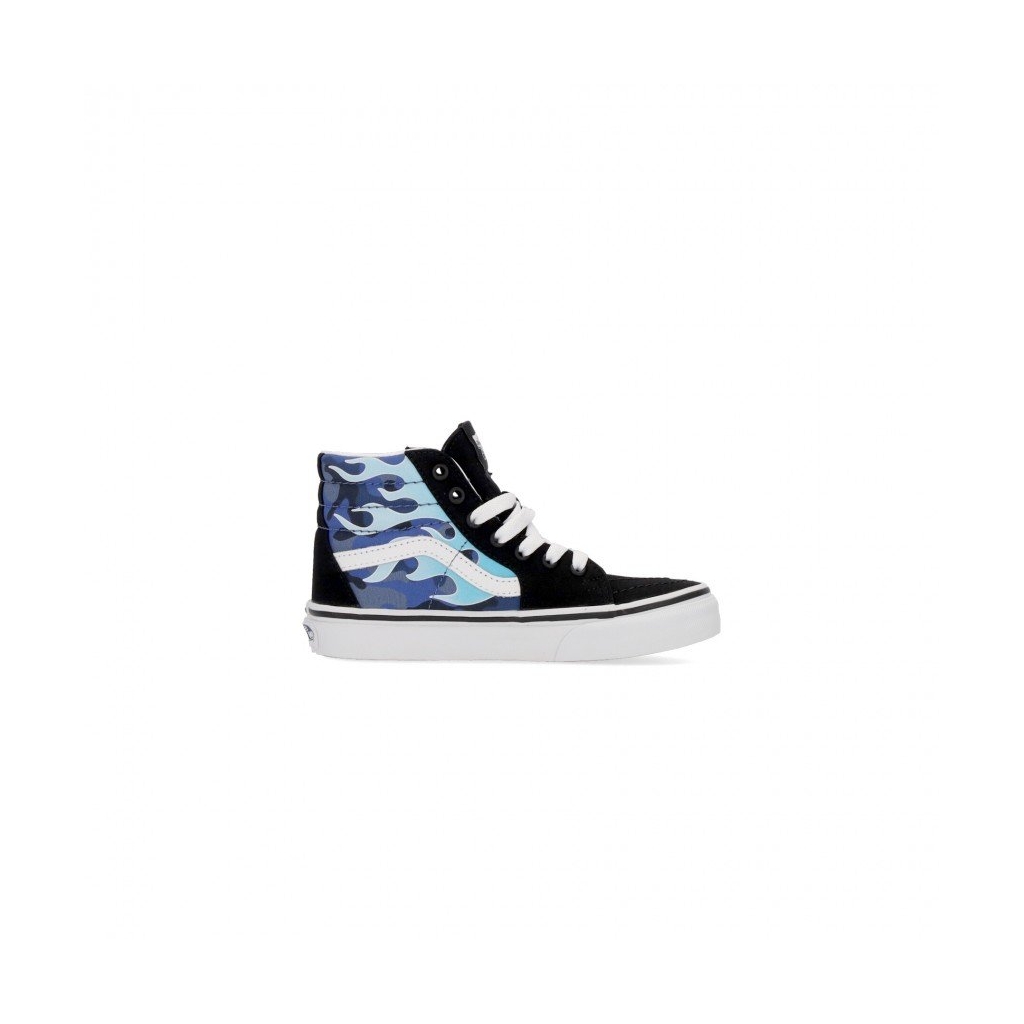 scarpa alta bambino sk8-hi camo flame BLUE/ICE CAMO