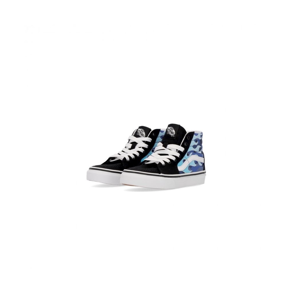 scarpa alta bambino sk8-hi camo flame BLUE/ICE CAMO