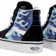 scarpa alta bambino sk8-hi camo flame BLUE/ICE CAMO