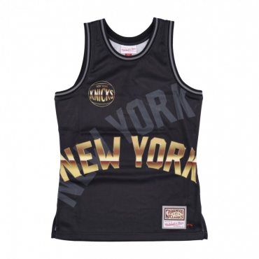 canotta tipo basket uomo nba big face 40 fashion tank hardwood classics neykni BLACK/ORIGINAL TEAM COLORS