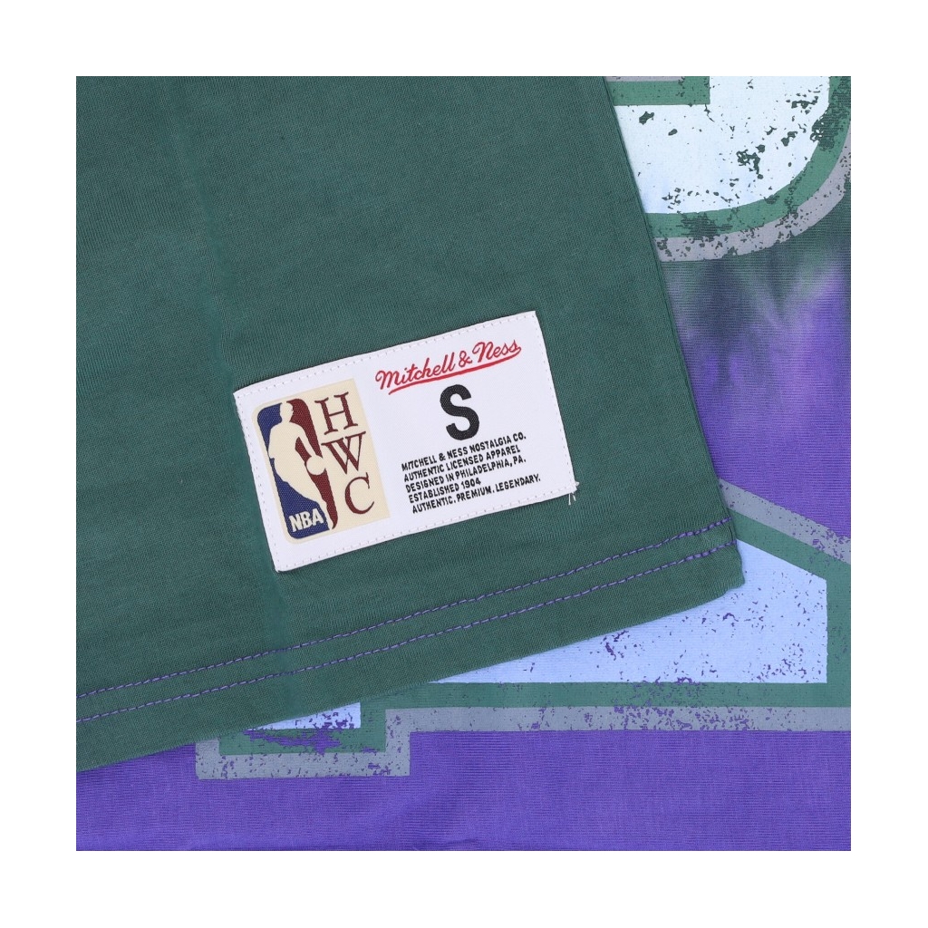 canotta uomo nba vertical tie dye tank hardwood classics no 34 ray allen milbuc ORIGINAL TEAM COLORS