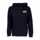 felpa cappuccio uomo devils work hoodie BLACK