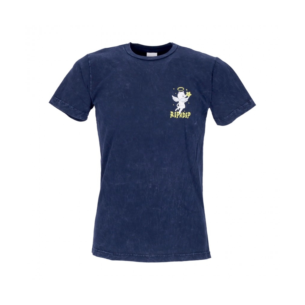 maglietta uomo lullaby tee NAVY MINERAL WASH