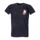 maglietta uomo mind control tee BLACK MINERAL WASH