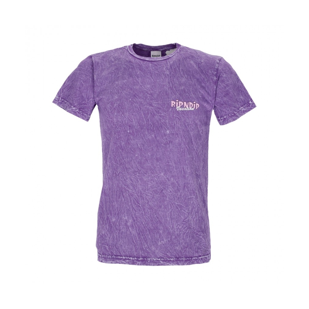 maglietta uomo vacay tee PURPLE MINERAL WASH