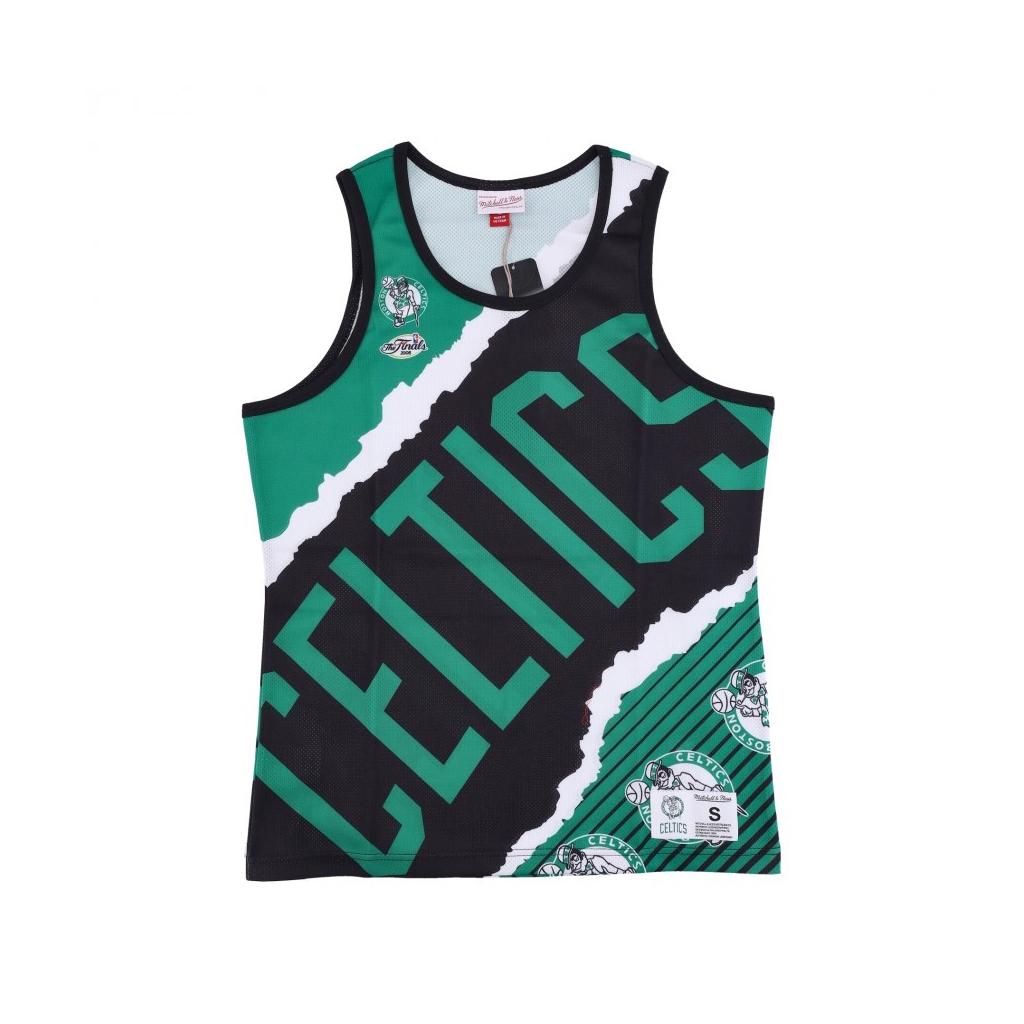 canotta tipo basket uomo nba jumbotron 20 sublimated tank hardwood classics boscel ORIGINAL TEAM COLORS