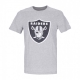 maglietta uomo nfl primary logo graphic tee lasrai GREY/ORIGINAL TEAM COLORS