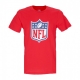 maglietta uomo nfl primary logo graphic tee RED