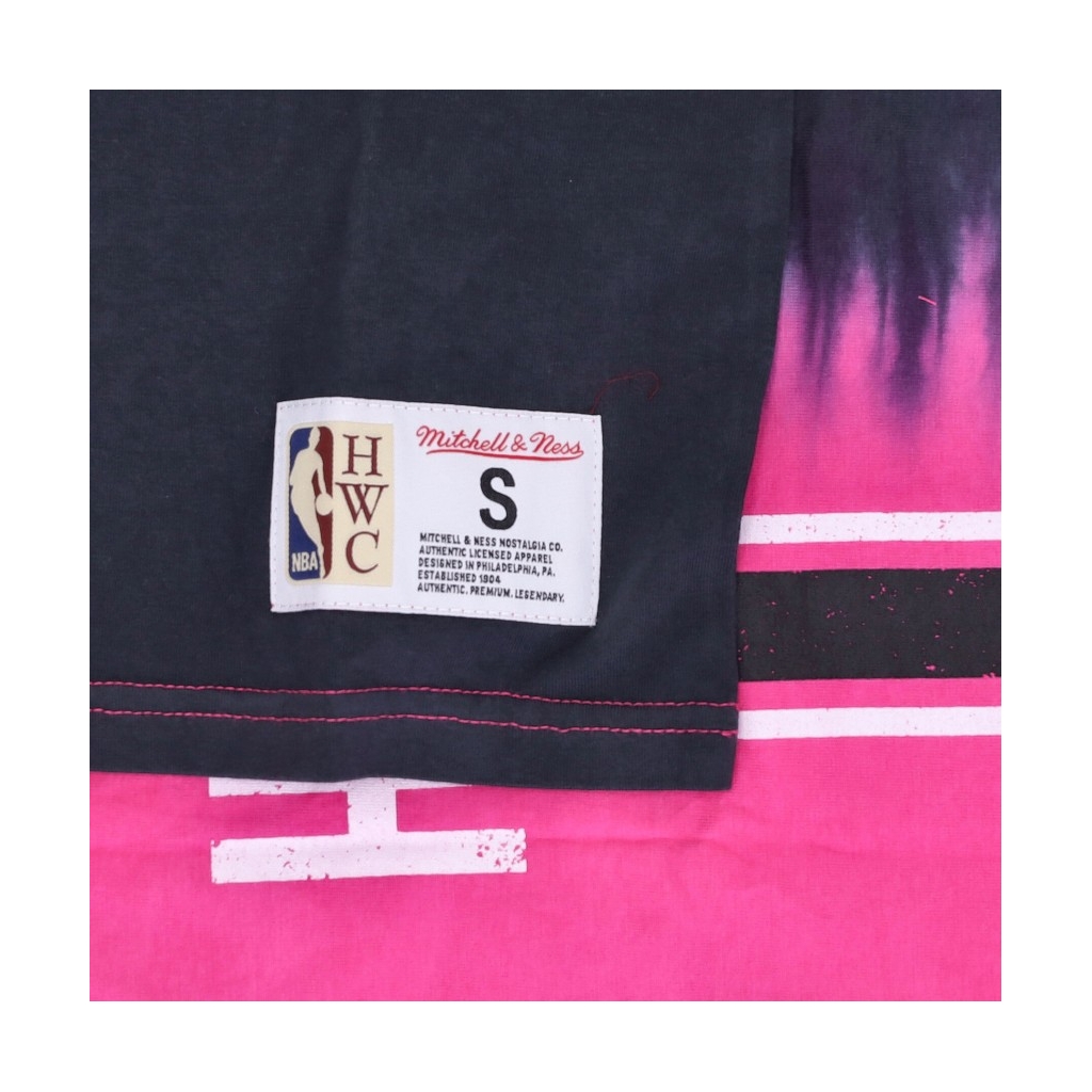 canotta uomo nba vertical tie dye tank hardwood classics no 1 chris bosh miahea ORIGINAL TEAM COLORS