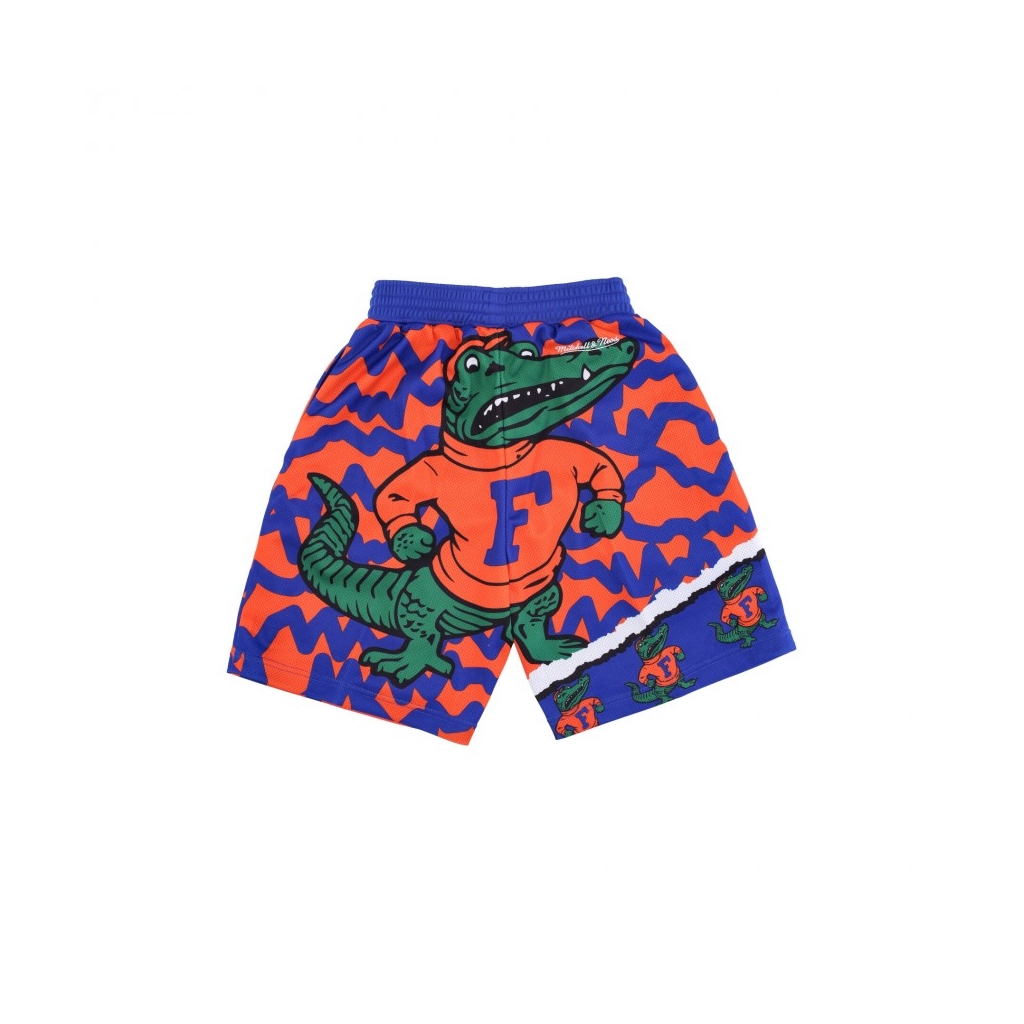 pantaloncino tipo basket uomo ncaa jumbotron 20 sublimated short flogat ORIGINAL TEAM COLORS