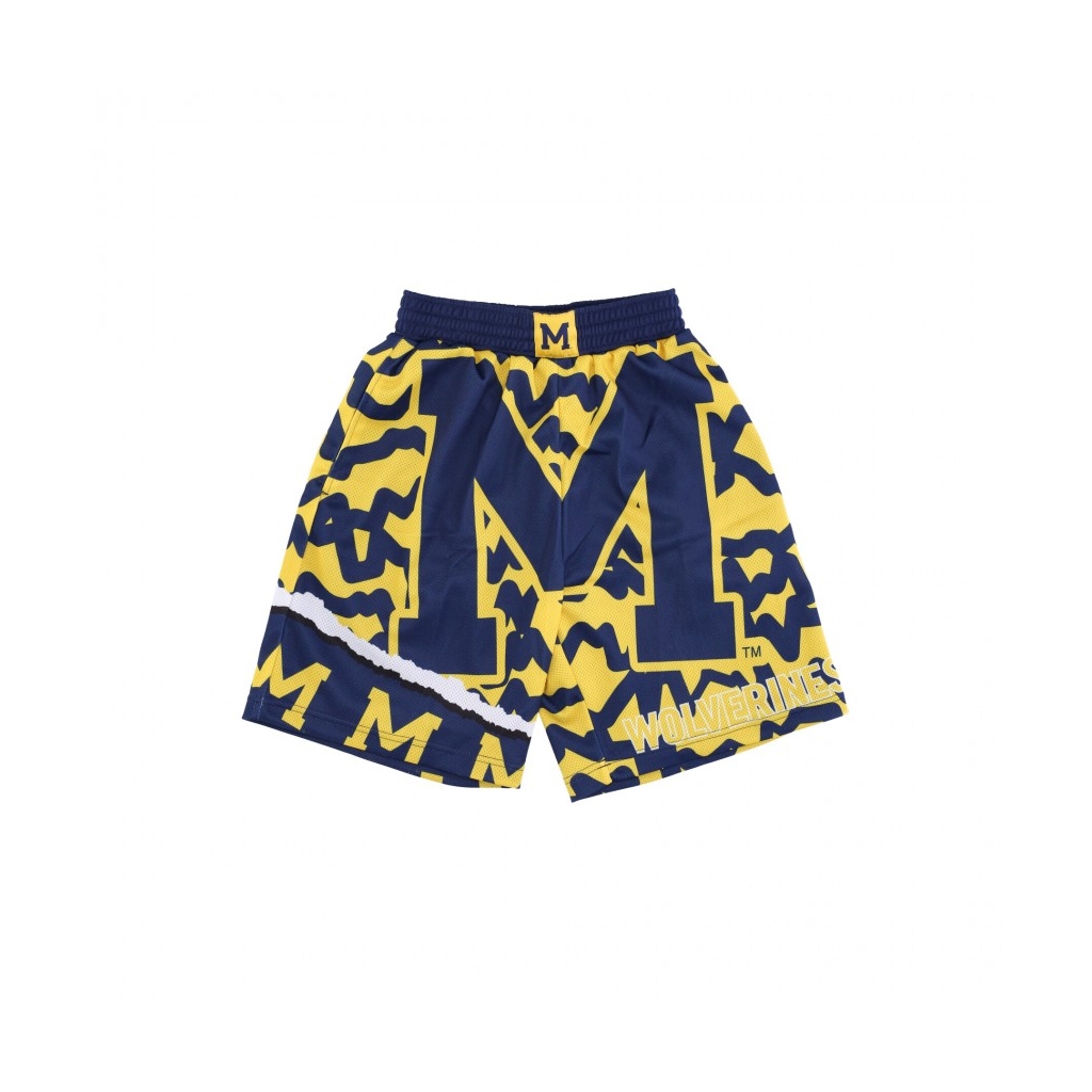 pantaloncino tipo basket uomo ncaa jumbotron 20 sublimated short msuspa ORIGINAL TEAM COLORS