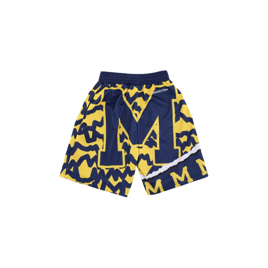 pantaloncino tipo basket uomo ncaa jumbotron 20 sublimated short msuspa ORIGINAL TEAM COLORS