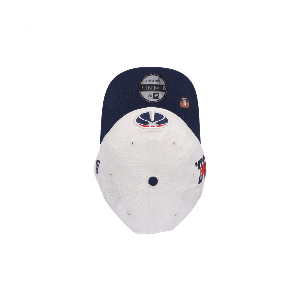 cappellino visiera curva uomo nba draft 920 waswiz CROME WHITE/ORIGINAL TEAM COLORS