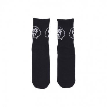 calza bassa uomo fuck it 1/4 sock BLACK