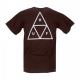 maglietta uomo essentials triple triangle tee CHOCOLATE