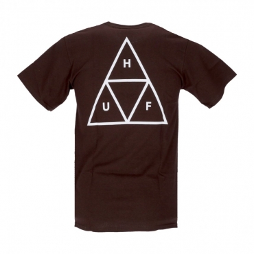 maglietta uomo essentials triple triangle tee CHOCOLATE