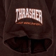 maglietta uomo sunnydale tee x thrasher CHOCOLATE