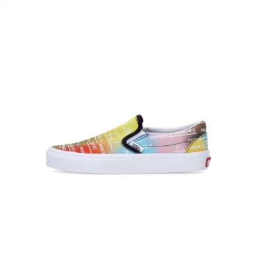 scarpa bassa uomo classic slip on pride RAINBOW/TRUE WHITE