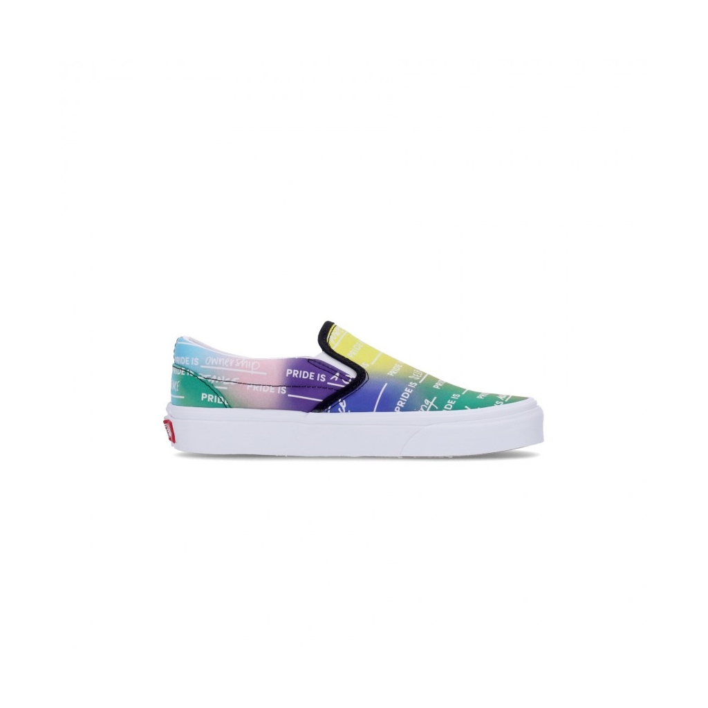 scarpa bassa uomo classic slip on pride RAINBOW/TRUE WHITE