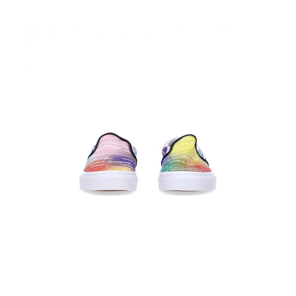 scarpa bassa uomo classic slip on pride RAINBOW/TRUE WHITE