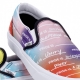 scarpa bassa uomo classic slip on pride RAINBOW/TRUE WHITE