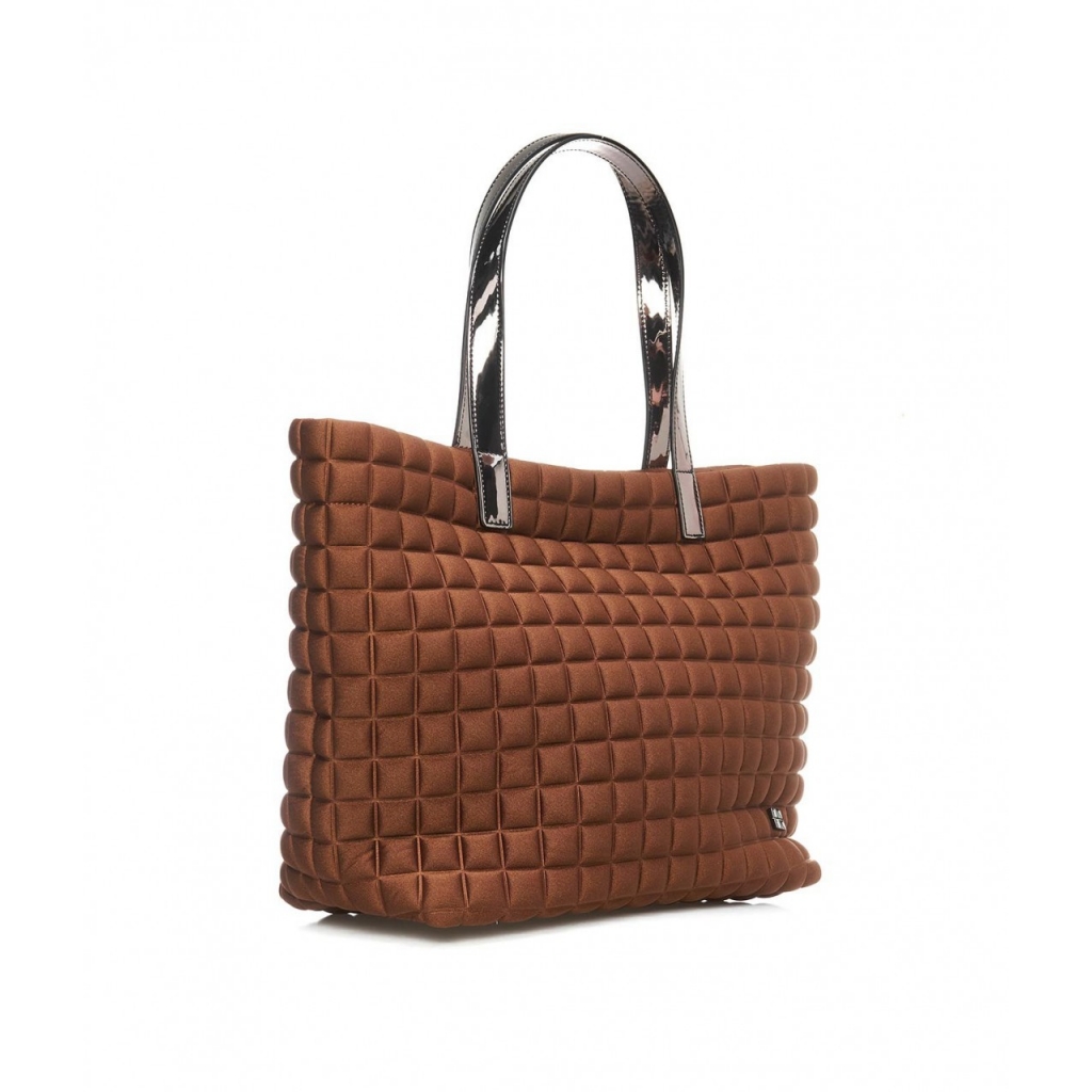 Shopper Milano Lami Medium marrone