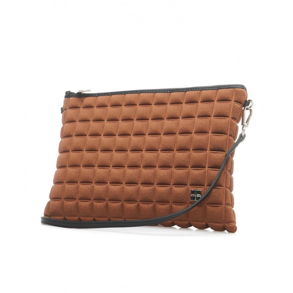 Pochette Lisbona Cube marrone