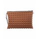 Pochette Lisbona Cube marrone