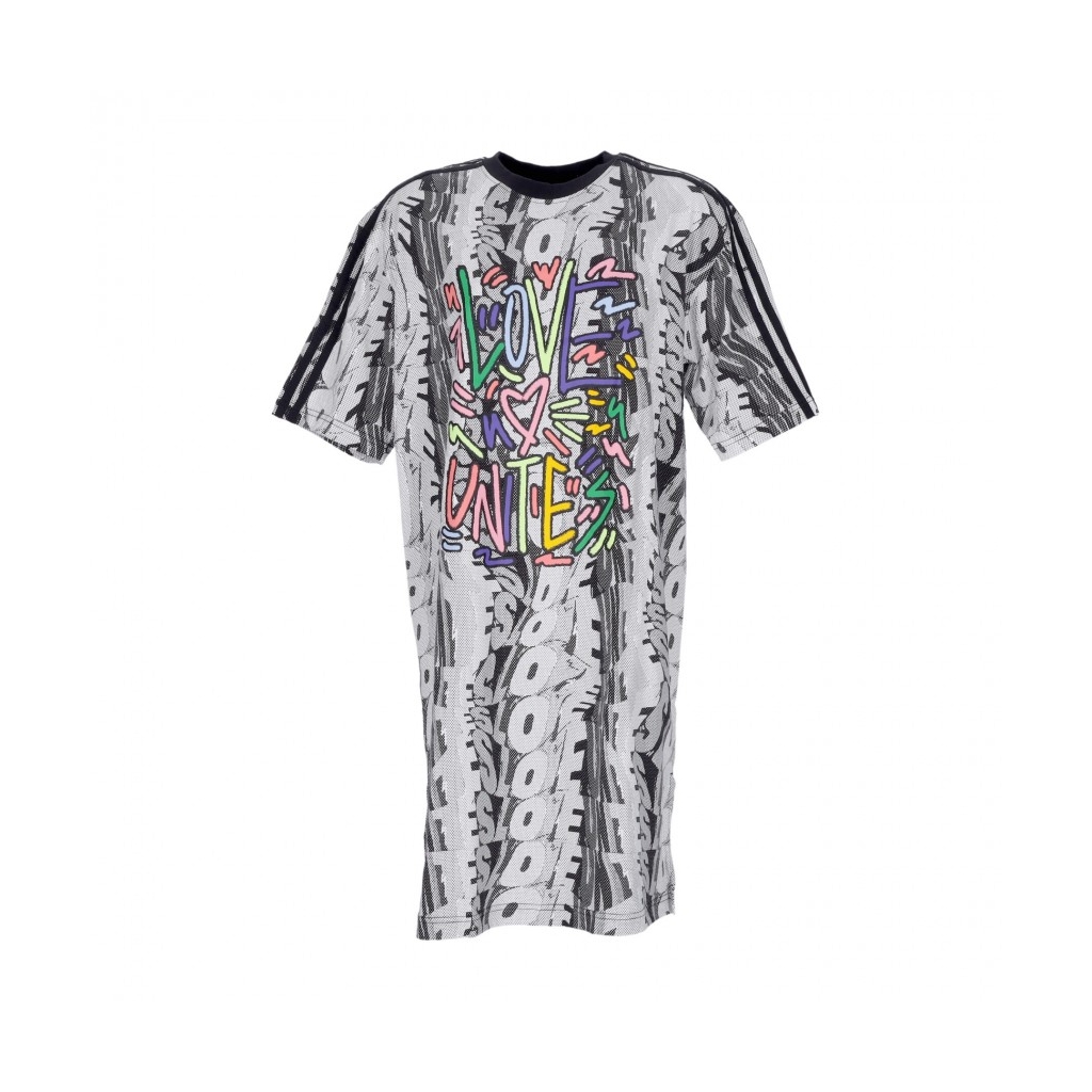 vestito donna love unites tee dress x kris andrew small MULTI