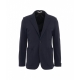 Blazer in jersey blu scuro