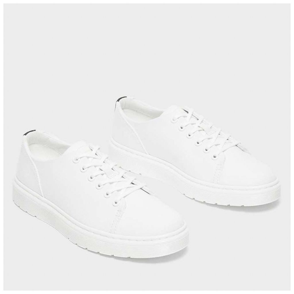 SCARPA DANTE WHITE CANVAS W DR MARTENS