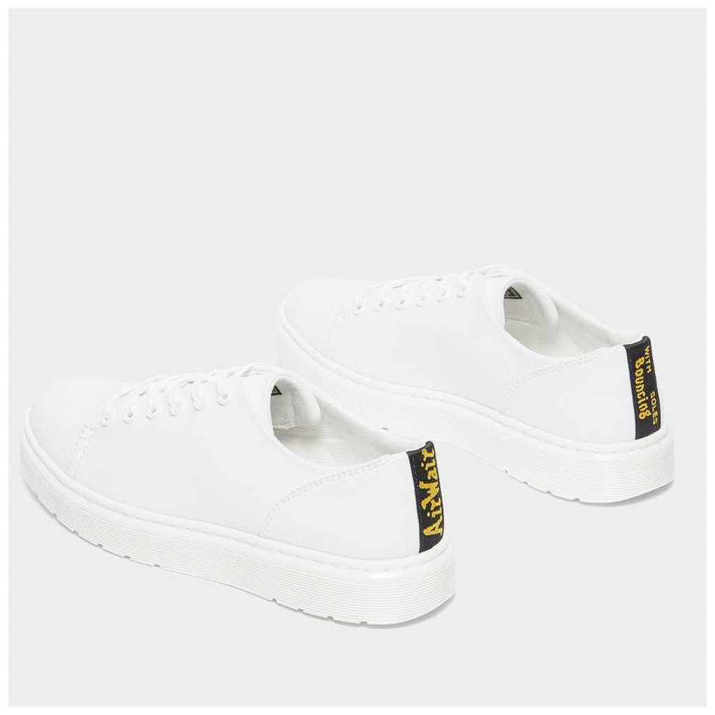 SCARPA DANTE WHITE CANVAS W DR MARTENS