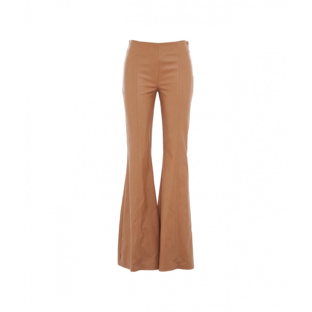 Pantalone flared Tati beige