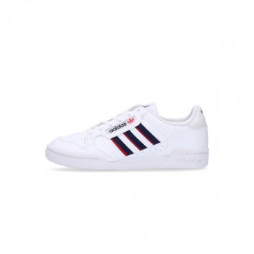 scarpa bassa ragazzo continental 80 stripes j CLOUD WHITE/COLLEGIATE NAVY/VIVID RED
