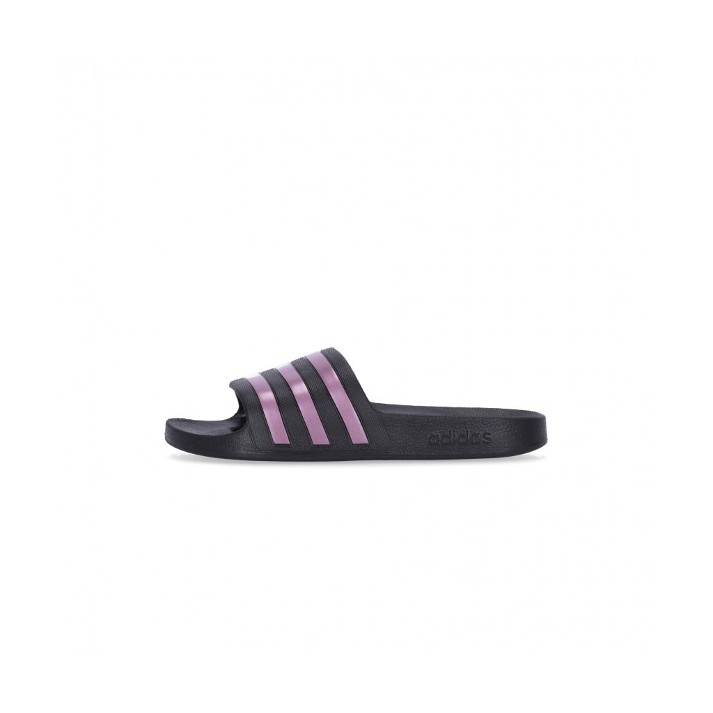 ciabatte donna adilette aqua w CORE BLACK/MATT PURPLE METALLIC/CORE BLACK