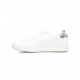 Sneakers con logo bianco