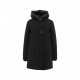 Parka con piume Arctic High Collar nero