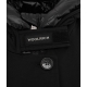 Parka con piume Arctic High Collar nero