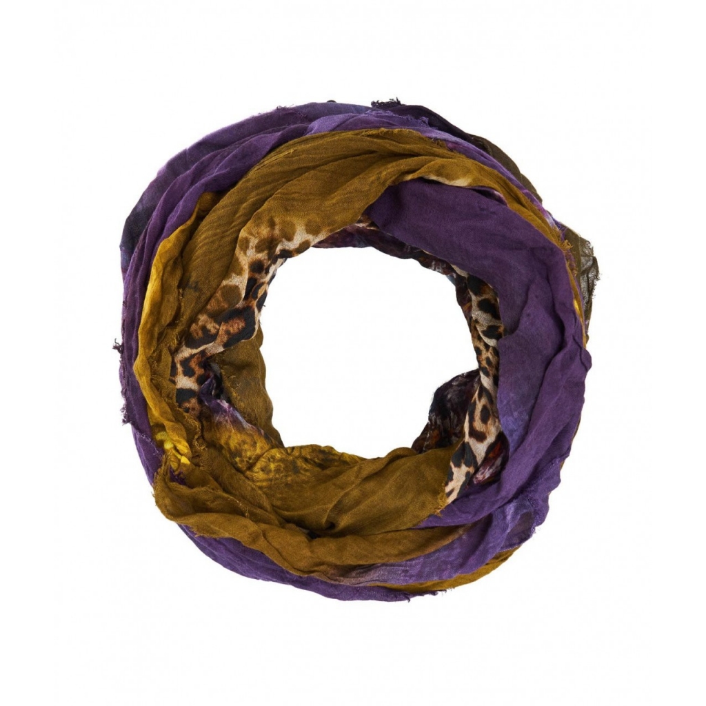 Foulard Maurizio viola