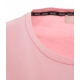 T-shirt con ricamo a mano rosa chiaro