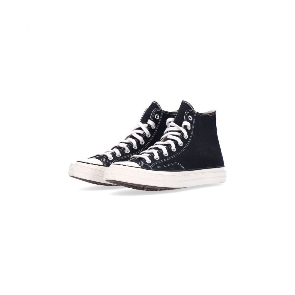 scarpa alta uomo chuck 70 hi canvas ltd BLACK DOUBLE FOXING