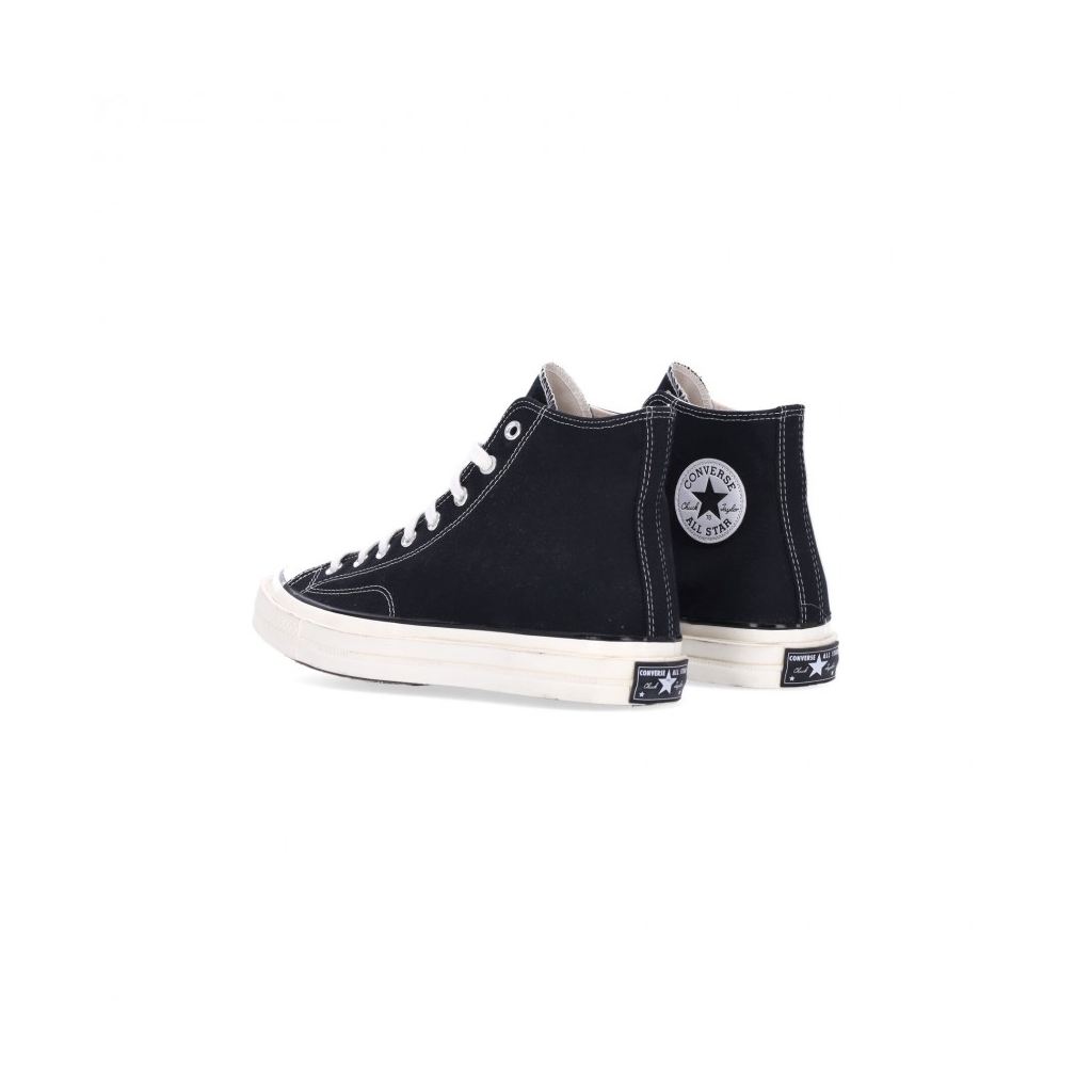 scarpa alta uomo chuck 70 hi canvas ltd BLACK DOUBLE FOXING