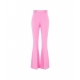 Pantalone in tessuto bistretch pink