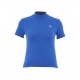 T-shirt con logo blu