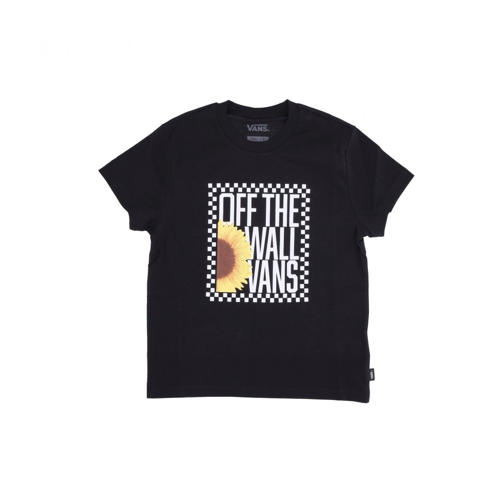 maglietta ragazzo sunlit crew BLACK