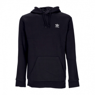 felpa cappuccio uomo essential adicolor trefoil hoodie BLACK